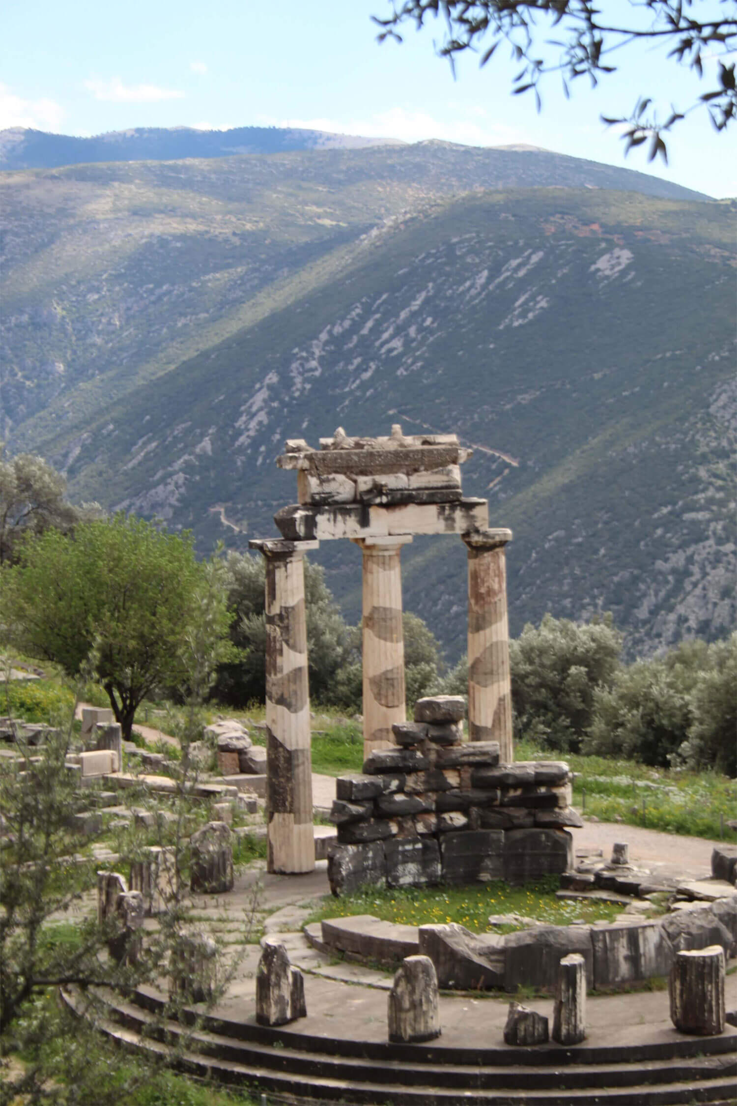 The Tholos of Delphi- A circular temple 2