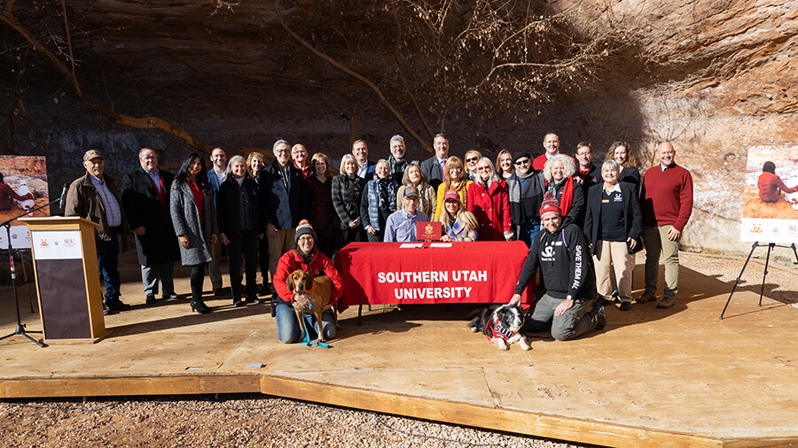 Signing of SUU and BFAS Partnership