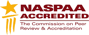 NASPAA Accredited - The commission on Peer Review & Accreditation