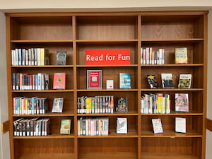 Read for Fun - collection of recreational reads at the SUU Library for ages 18-25