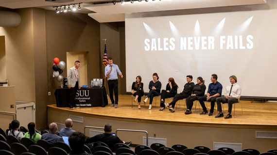 Second Sales Never Fails competition at SUU