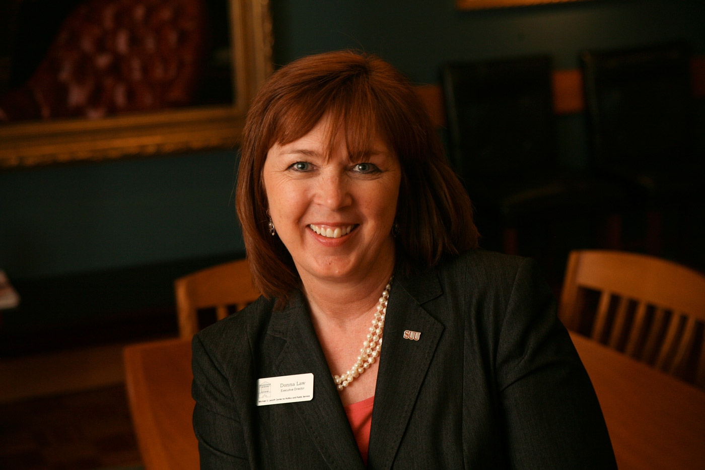 Donna Law announced as SUU's Leavitt Center new director. 
