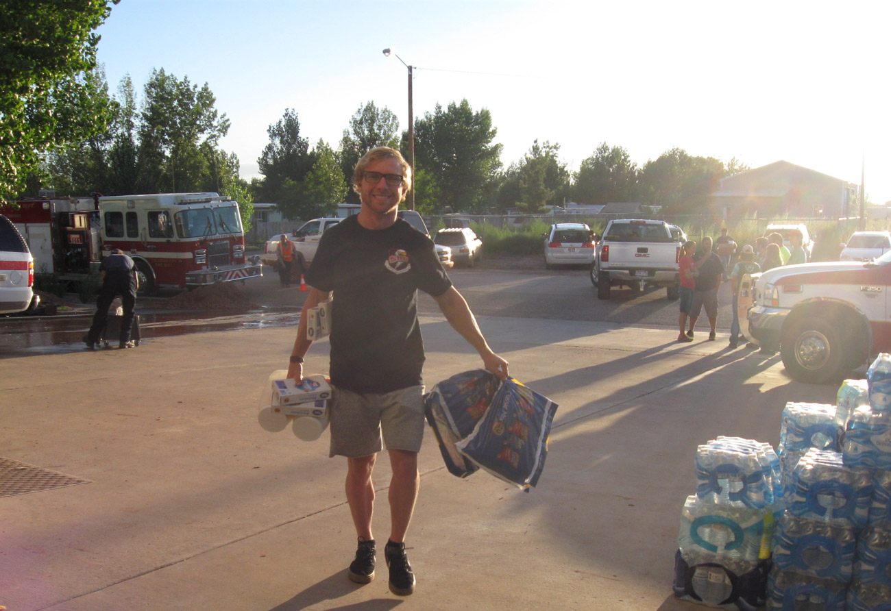 SUU students help victims affected by southern Utah flood