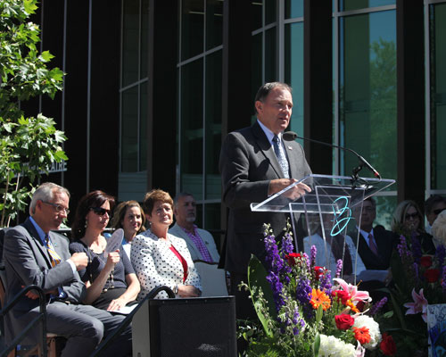 Governor Gary Herbert at Beverley Center Opening Celebration