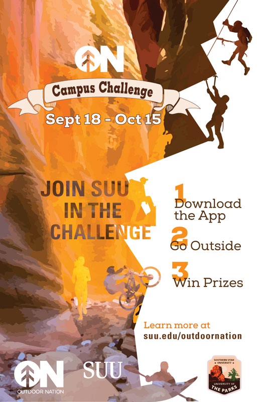 university outdoor challenge events calendar