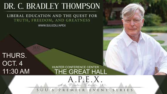 APEX Event Series Speaker liberal arts in higher education