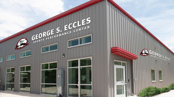George S. Eccles sports performance center building