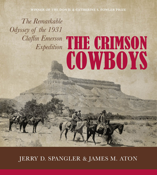 Cover of the newly published book 'The Crimson Cowboys'
