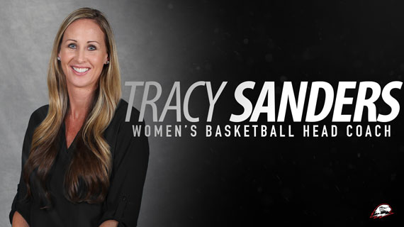 Basketball head coach Tracy Sanders