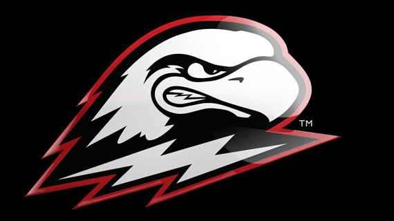 SUU athletics bird head logo