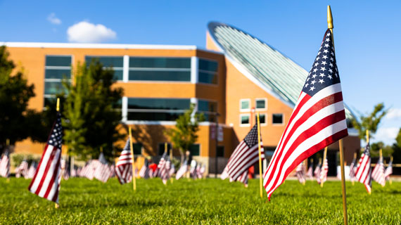 Field of Flags at SUU