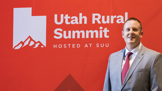 One Utah Summit organizer Stephen Lisonbee