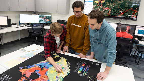 GIS Students Map Wild Fires