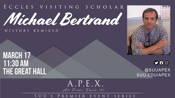 APEX Events presents Michael Bertrand