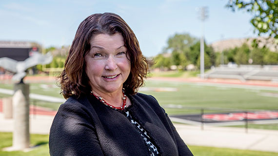 Debbie Corum, athletic director