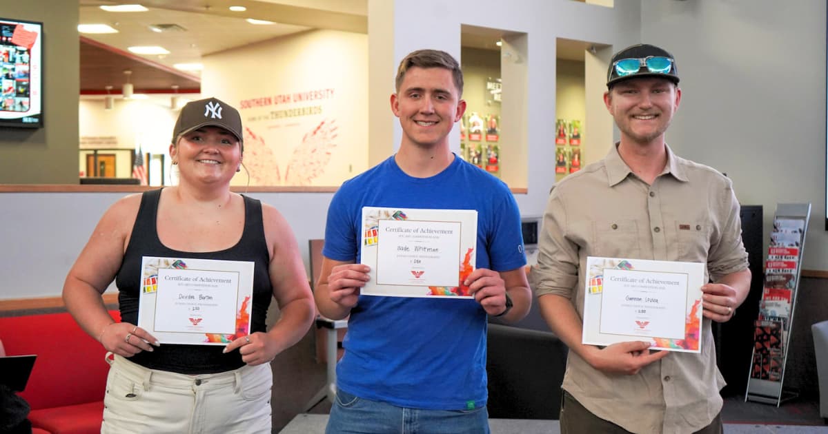 Deirdre Barton, Wade Whitman, and Gannon Lovisa