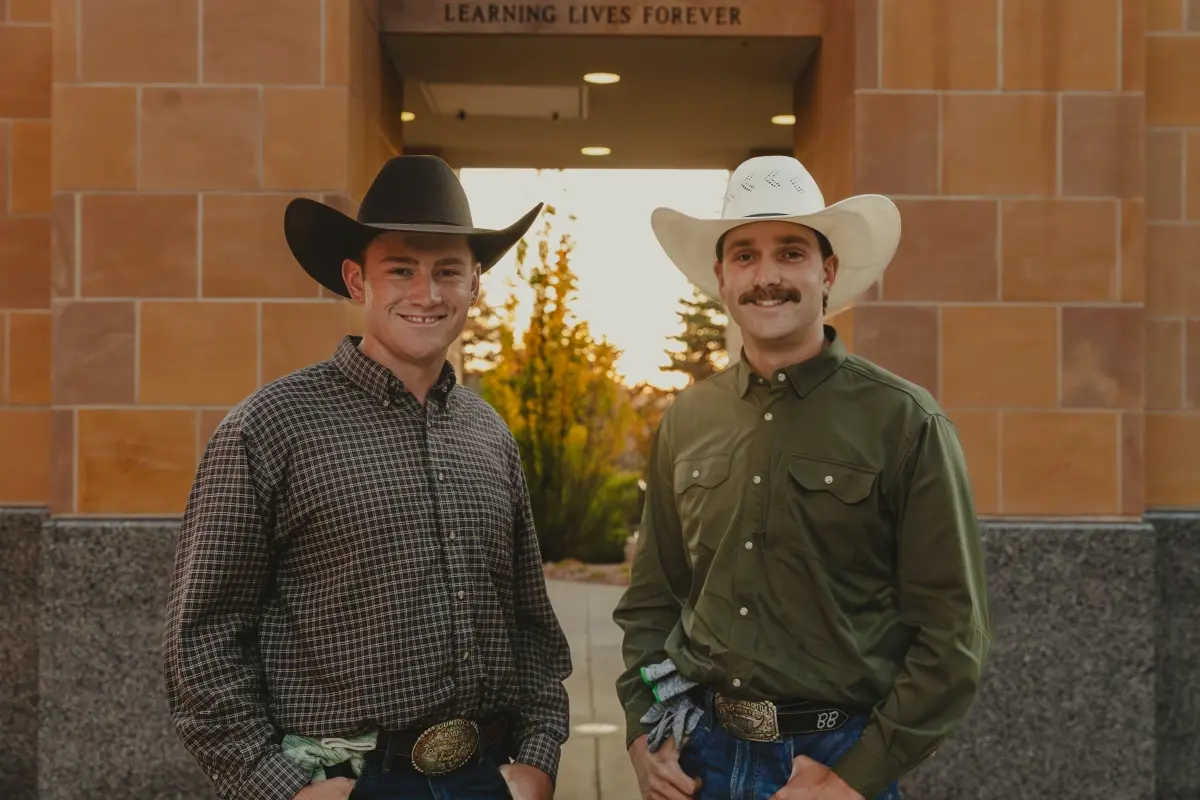 SUU Rodeo Athletes: The Bowler brothers who finished 3rd in the country.