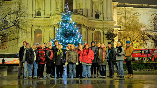Christmas in London Community on the Go trip