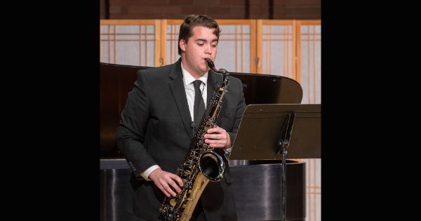 SUU Saxophone Student