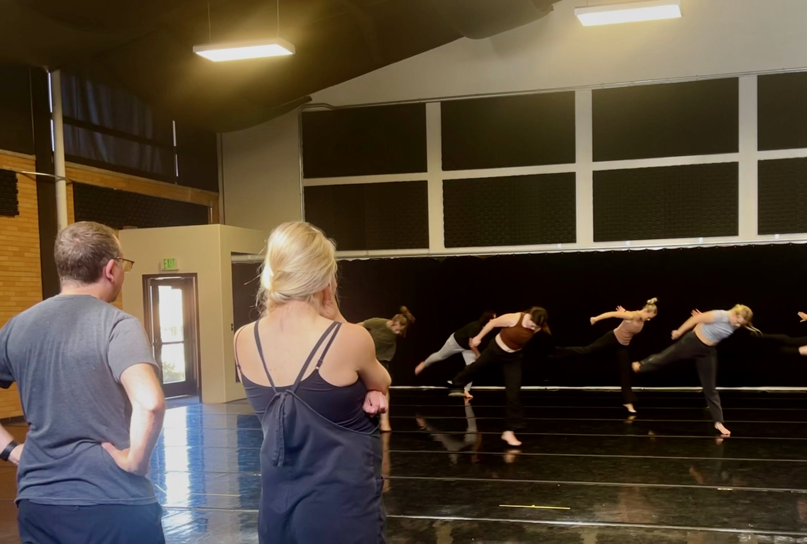 SUU Dancers rehearse Legacy piece for Alexandra Bradshaw-Yerby and Daniel Charon.