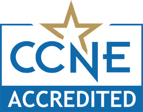 CCNE Accredited seal