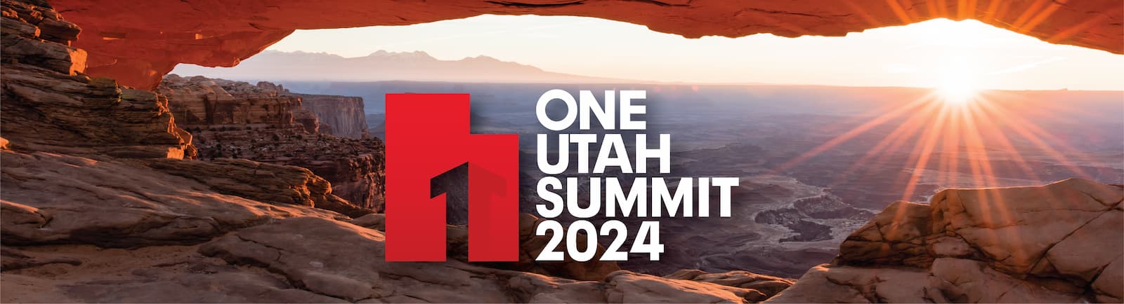 One Utah Summit among Utah arches