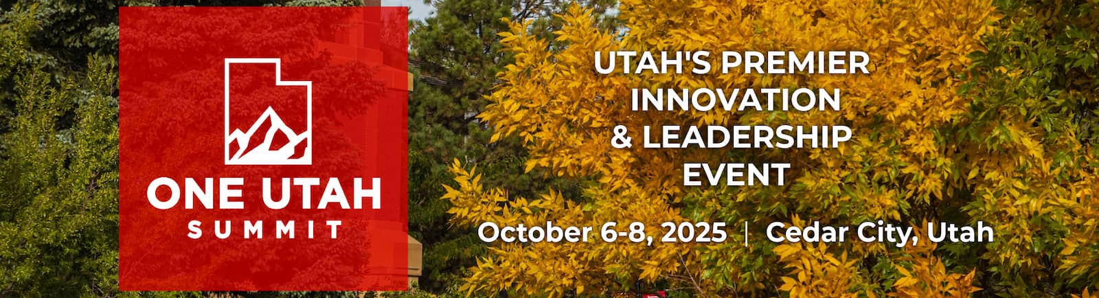 One Utah Summit autumn Utah leaves