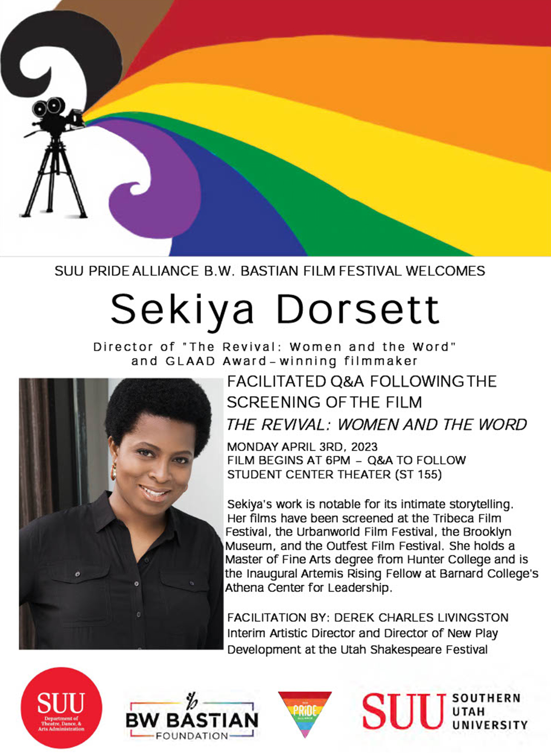 Flyer of the movie Q&A with Sekiya Dorsett