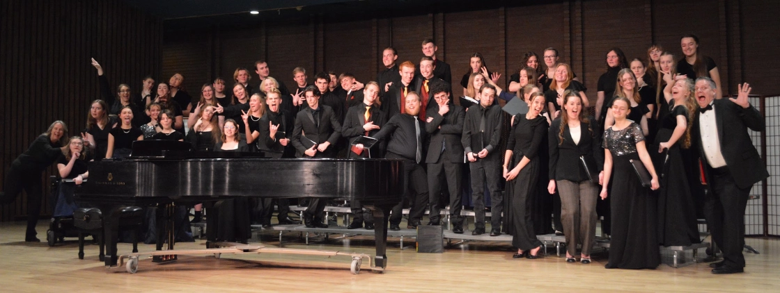 Photo of the 2025 Honor Choir.