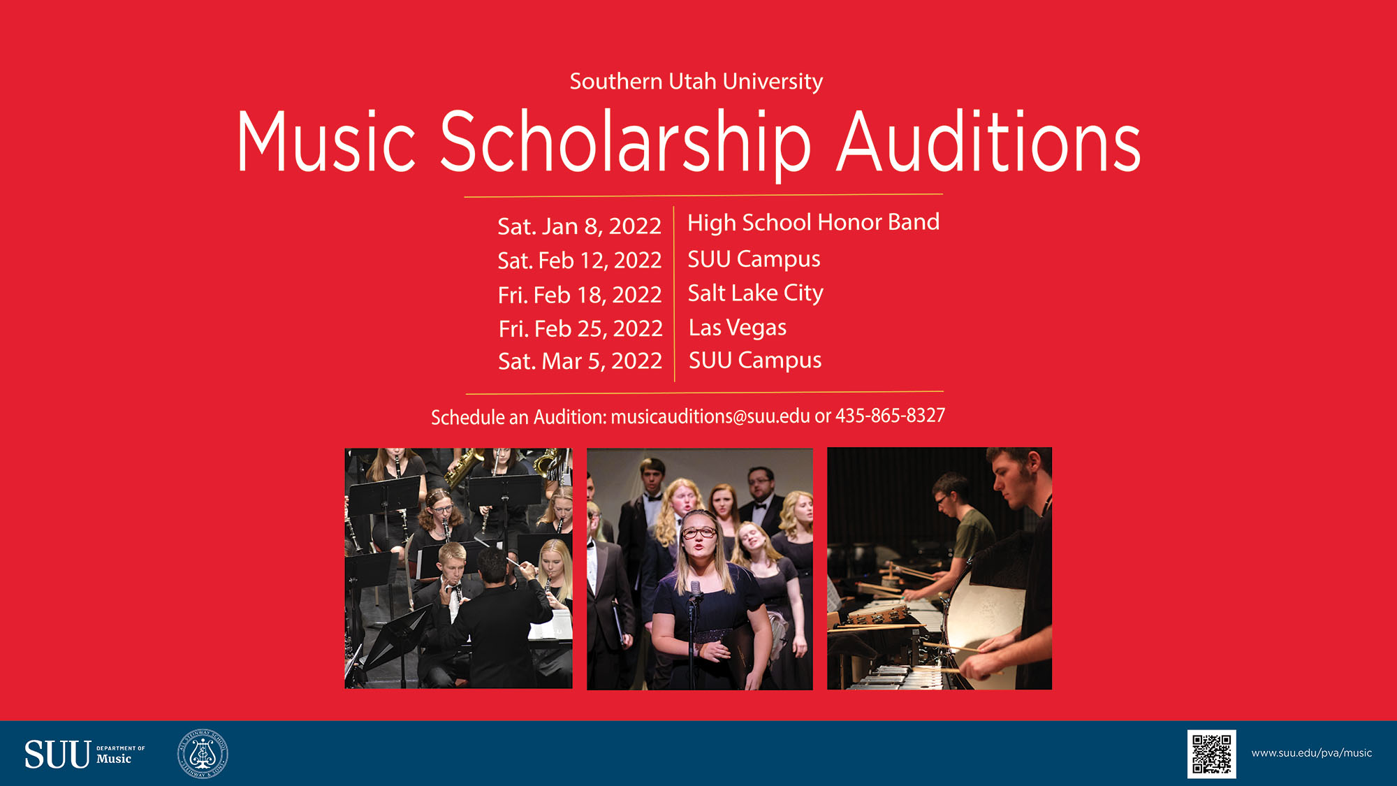 Music Scholarship Auditions 2022
