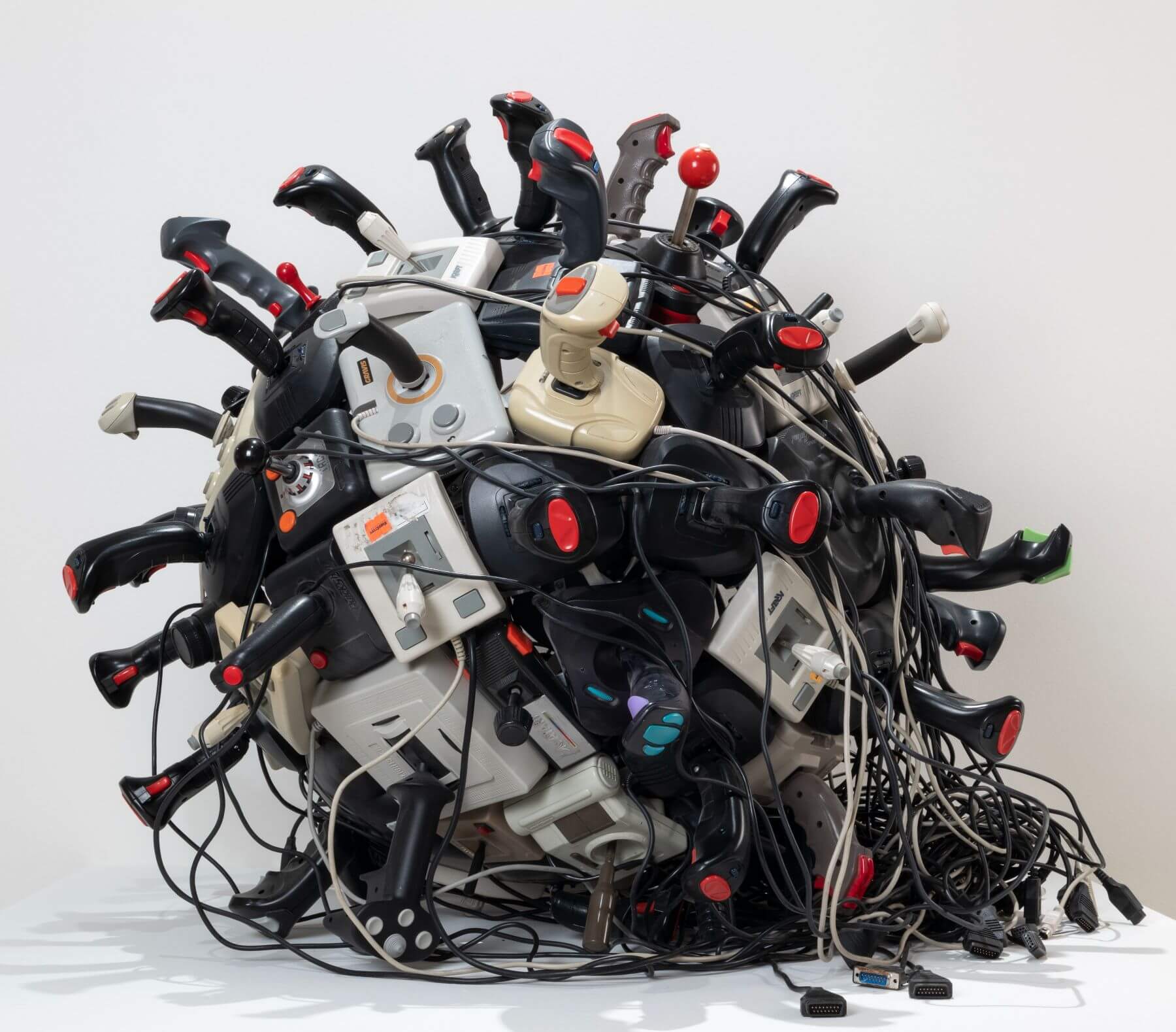 Joystick Ball, 2002, Joseph DeLappe