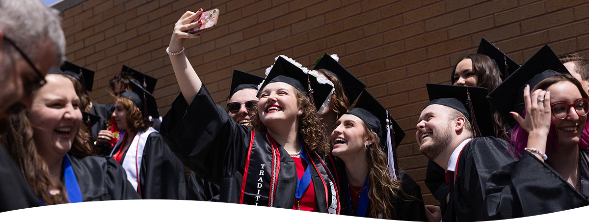 Photo of TDAA students at graduation 2025.