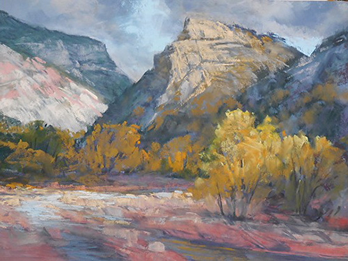 Cedar Canyon painting