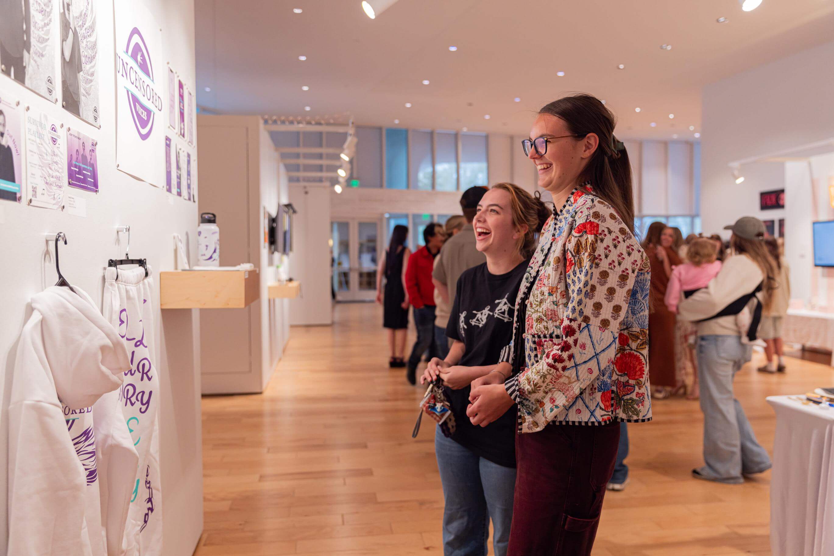 Students at the Spring 2026 BFA Show