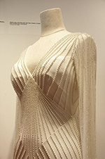A white Casadei dress
