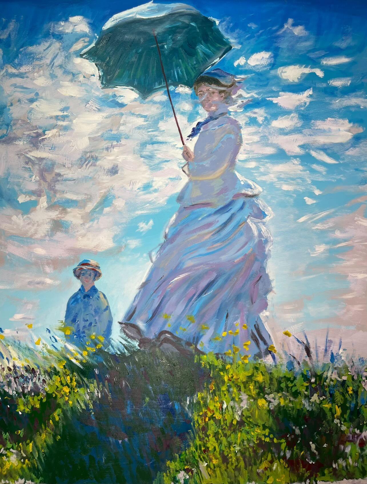 "Woman with a Parasol" by Aspen Bentley