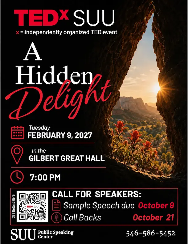 TEDxSUU 2027 Poster 