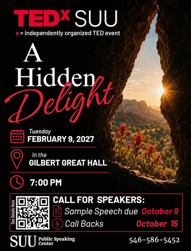 TEDxSUU 2027 Poster 