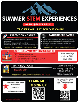 TRIO Talent Search Summer Camps