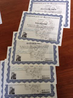 Certificates of recognition
