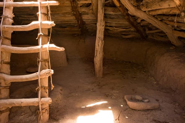 Reconstructed Fremont Pithouse at Frontier Homestead State Park