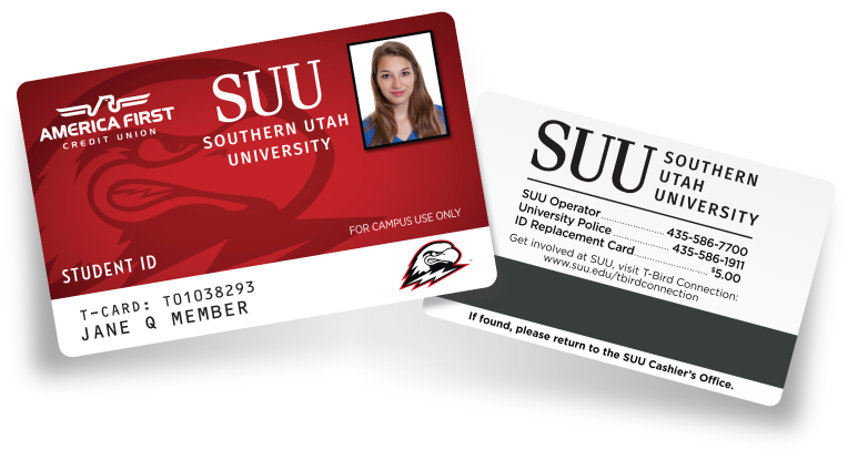 An example of a standard SUU T-Card